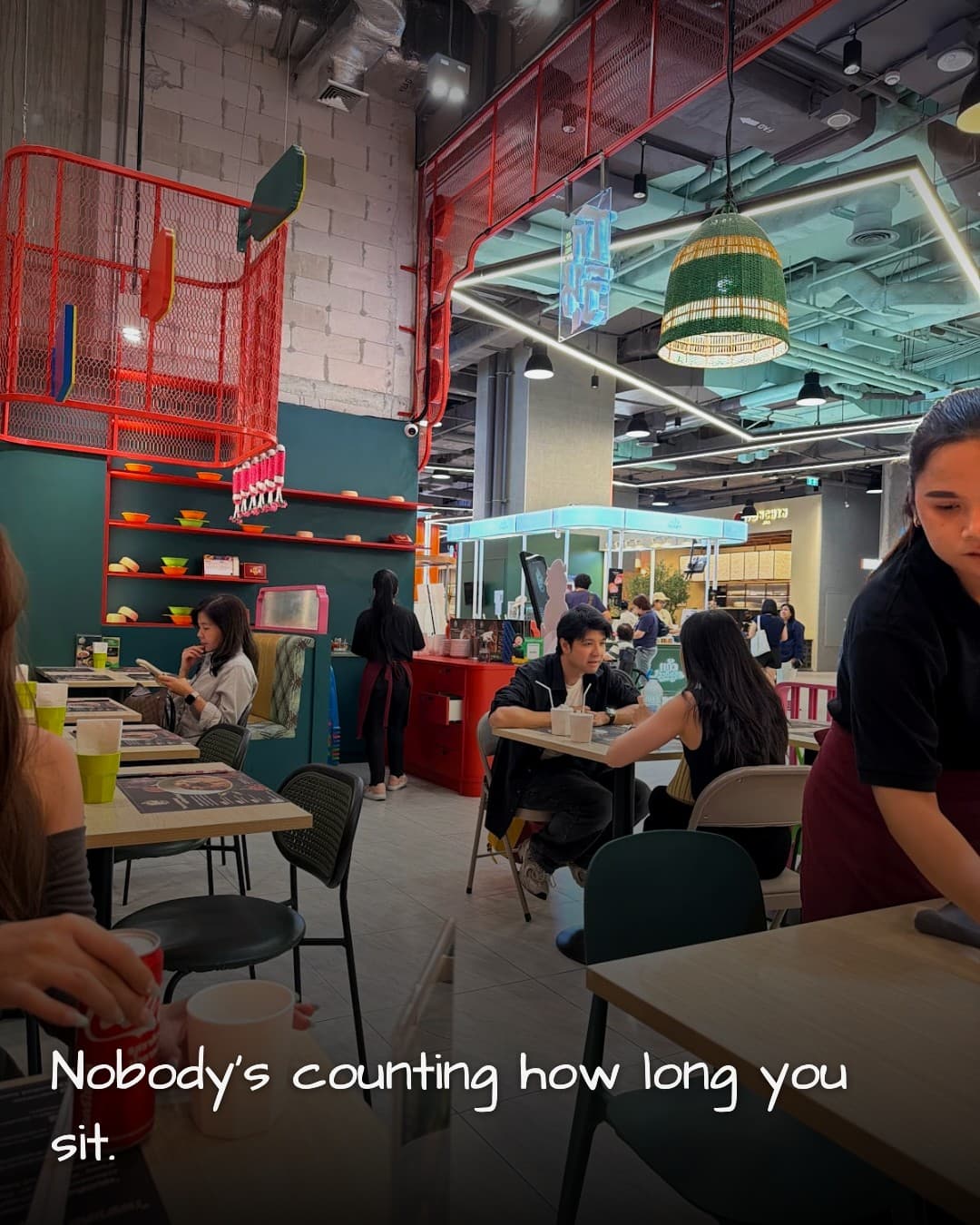 ZAABNIRAN food court seating