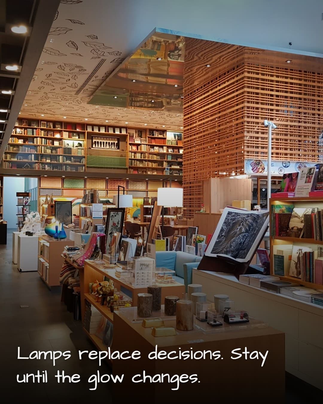 HARDCOVER Art Book Shop table lamps