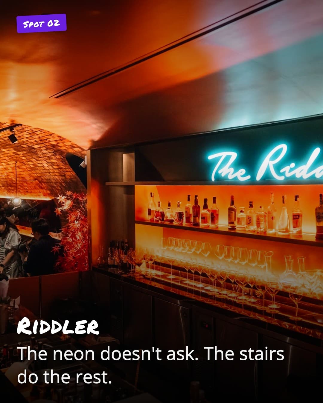 Riddler entrance stairs