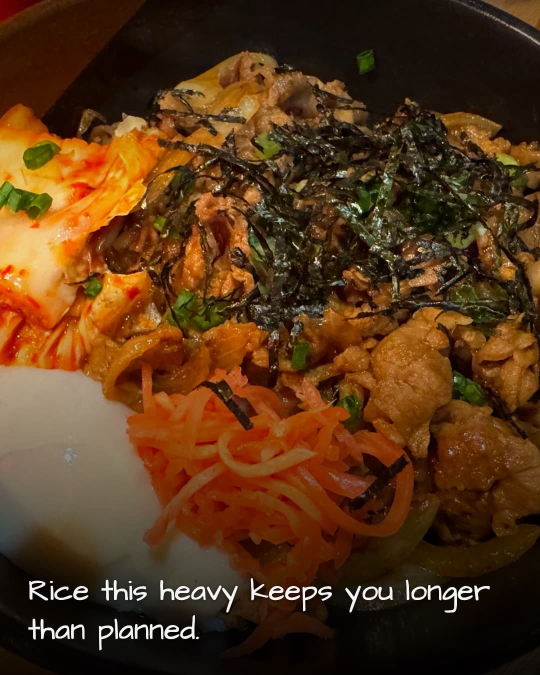 Tsukimi Japanese Restaurant rice bowl
