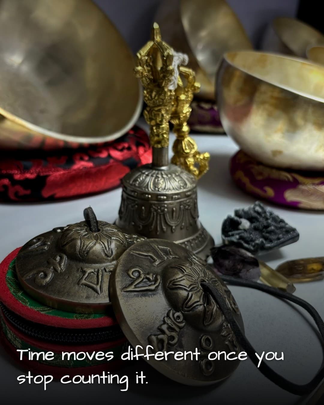 Meditation Sound Gallery tingsha cymbals