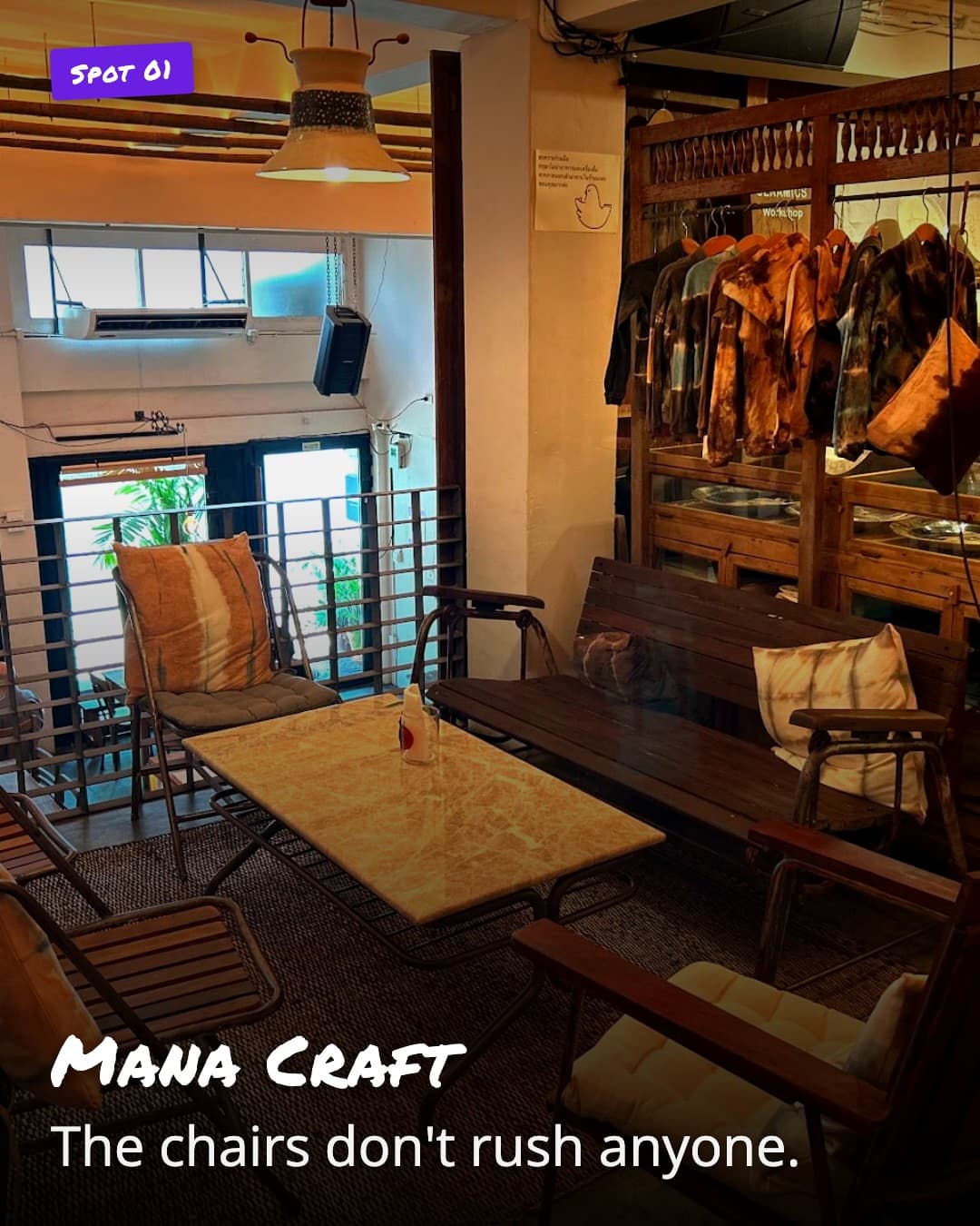 Mana Craft seating