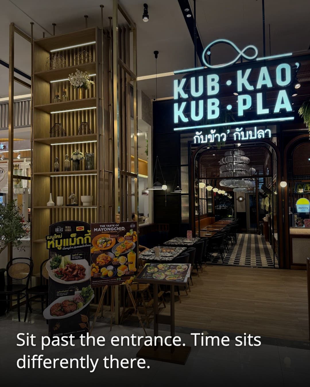 Kub Kao' Kub Pla - Park Silom, Silom Bangkok