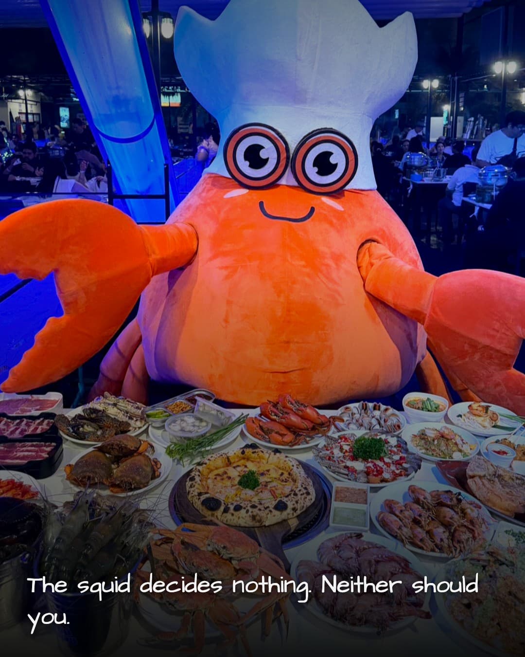Kodtalay Seafood Buffet buffet spread