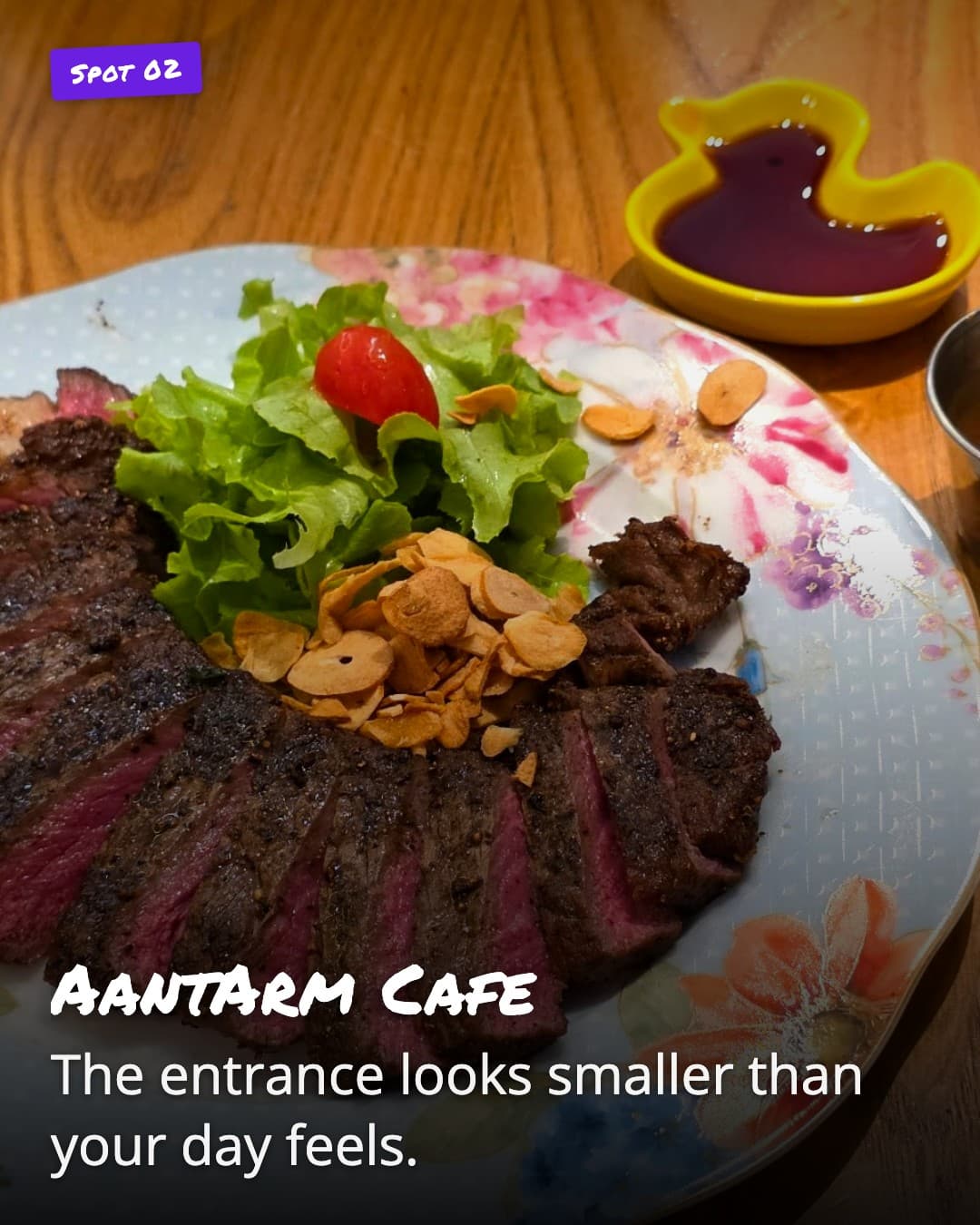 AantArm Cafe entrance
