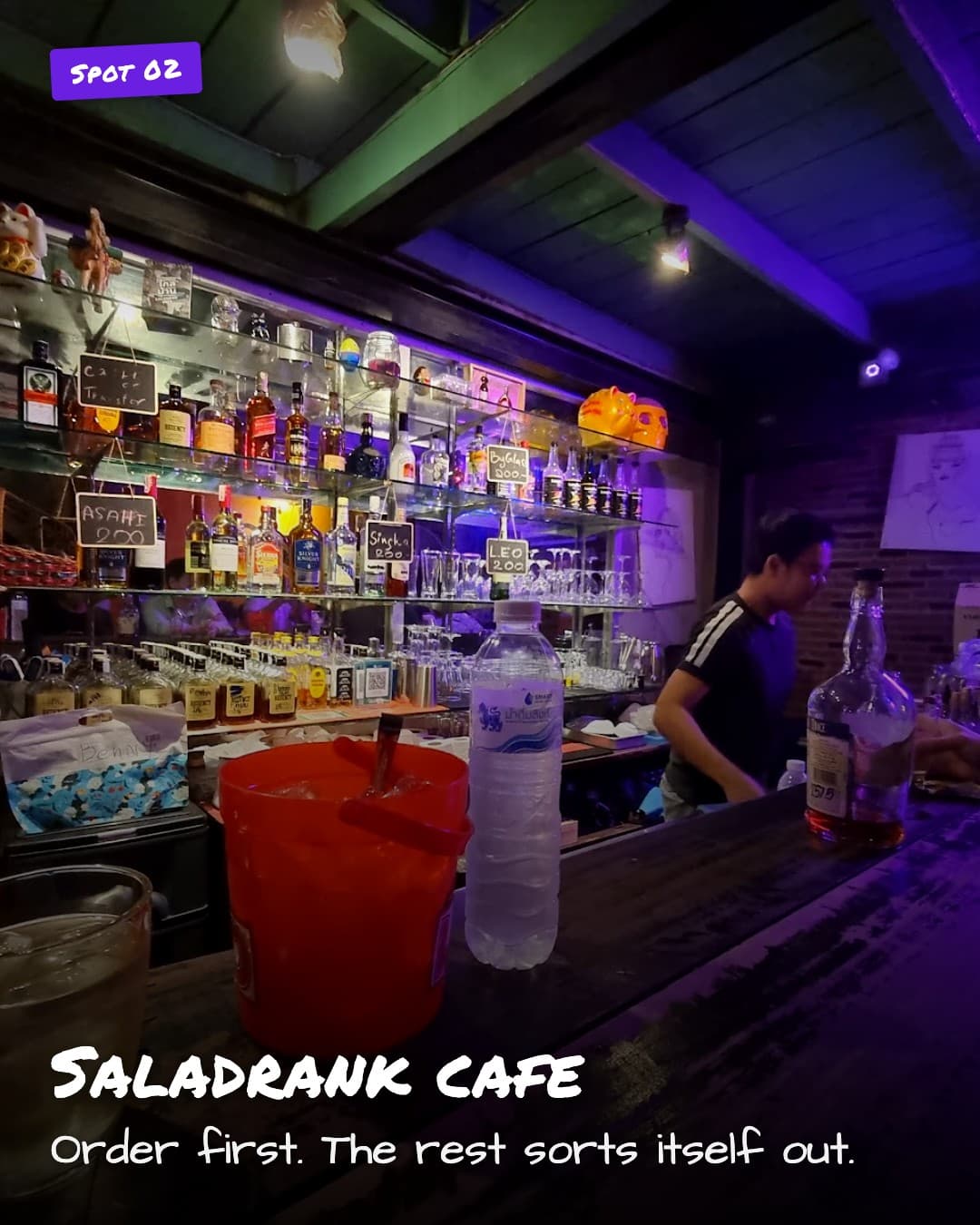 Saladrank cafe drink