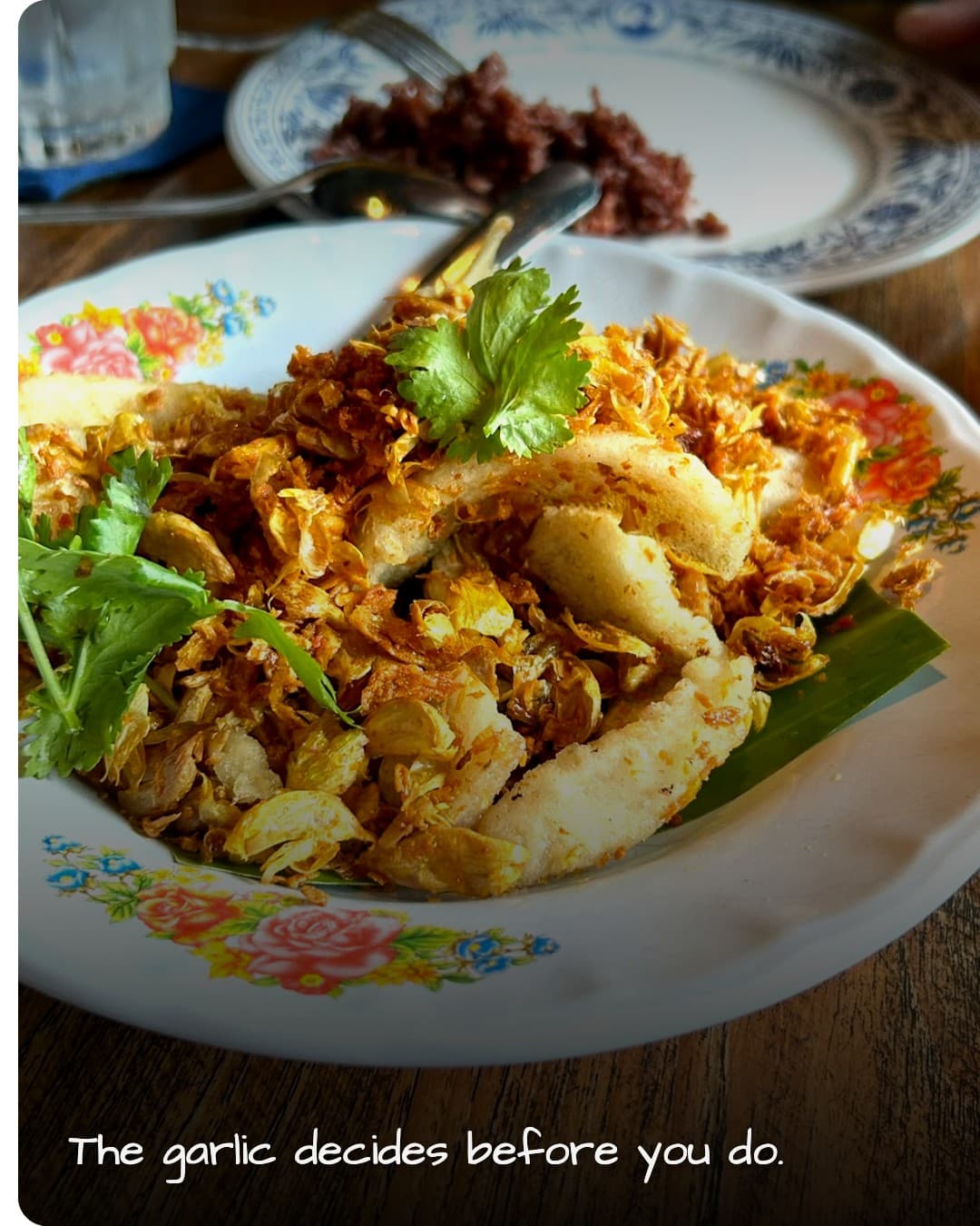 Sri Trat Restaurant and Bar, fish dish