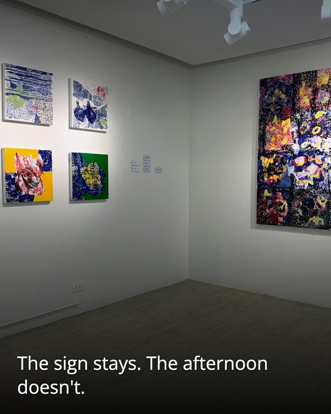 Numthong Art Space signage